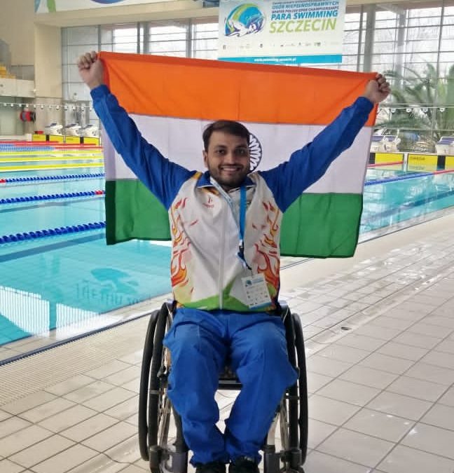 Shams Aalam - Paraplegic Swimmer