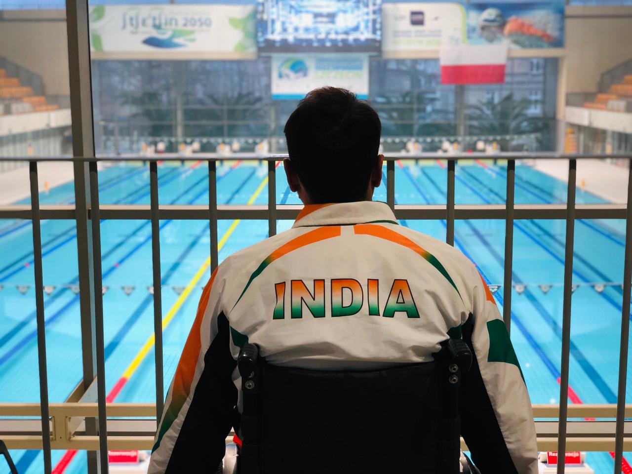 Indian Paraplegic Swimmer - Shams Aalam