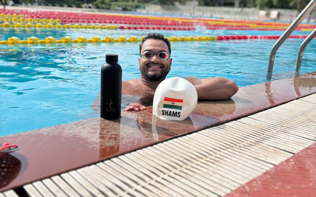 Shams Aalam to Compete as the First Swimmer with Paraplegia at 14th National Takshila Open Water Swimming Competition 2024