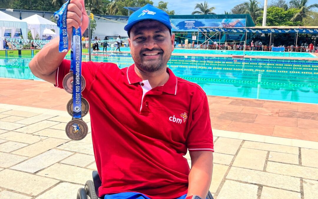 Poorly organized National para swimming competition, Goa 2024-25